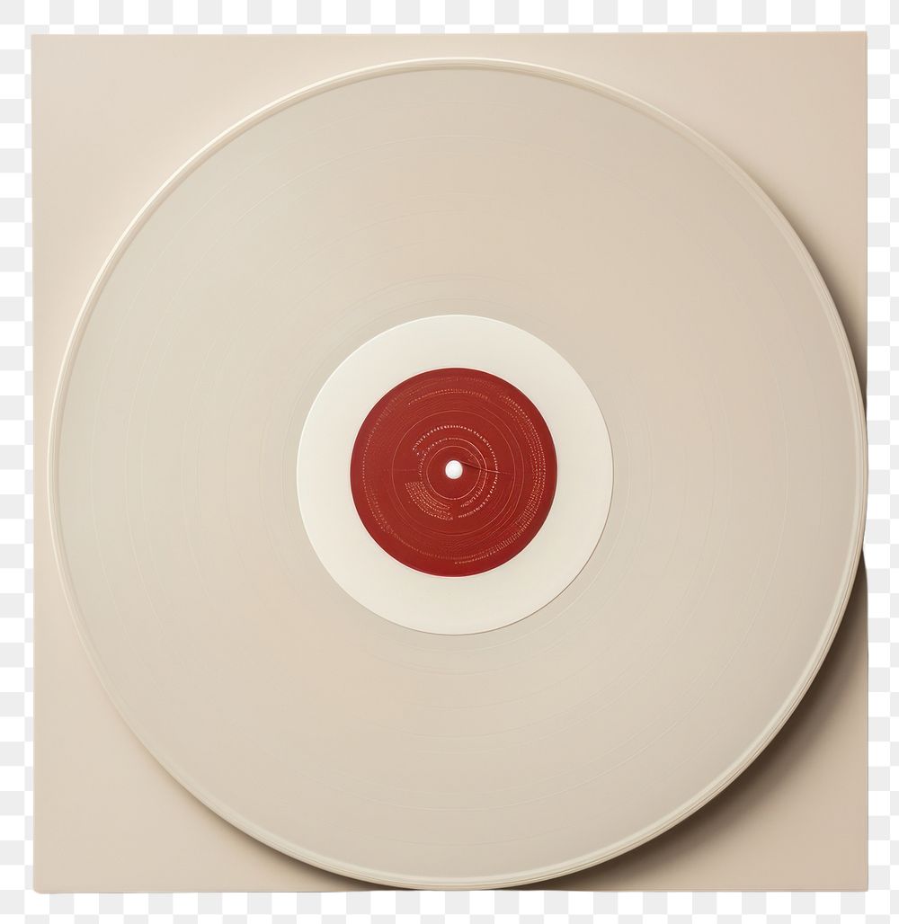 PNG  Record album white background turntable circle. AI generated Image by rawpixel.