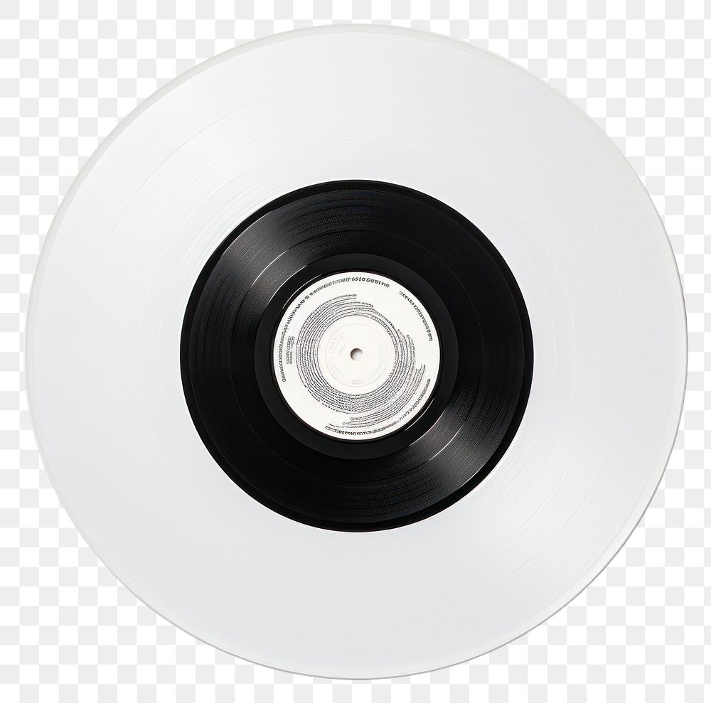 PNG  Record album white white background technology. AI generated Image by rawpixel.