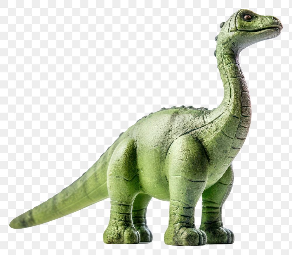 PNG  Diplodocus dinosaur toy reptile animal white background