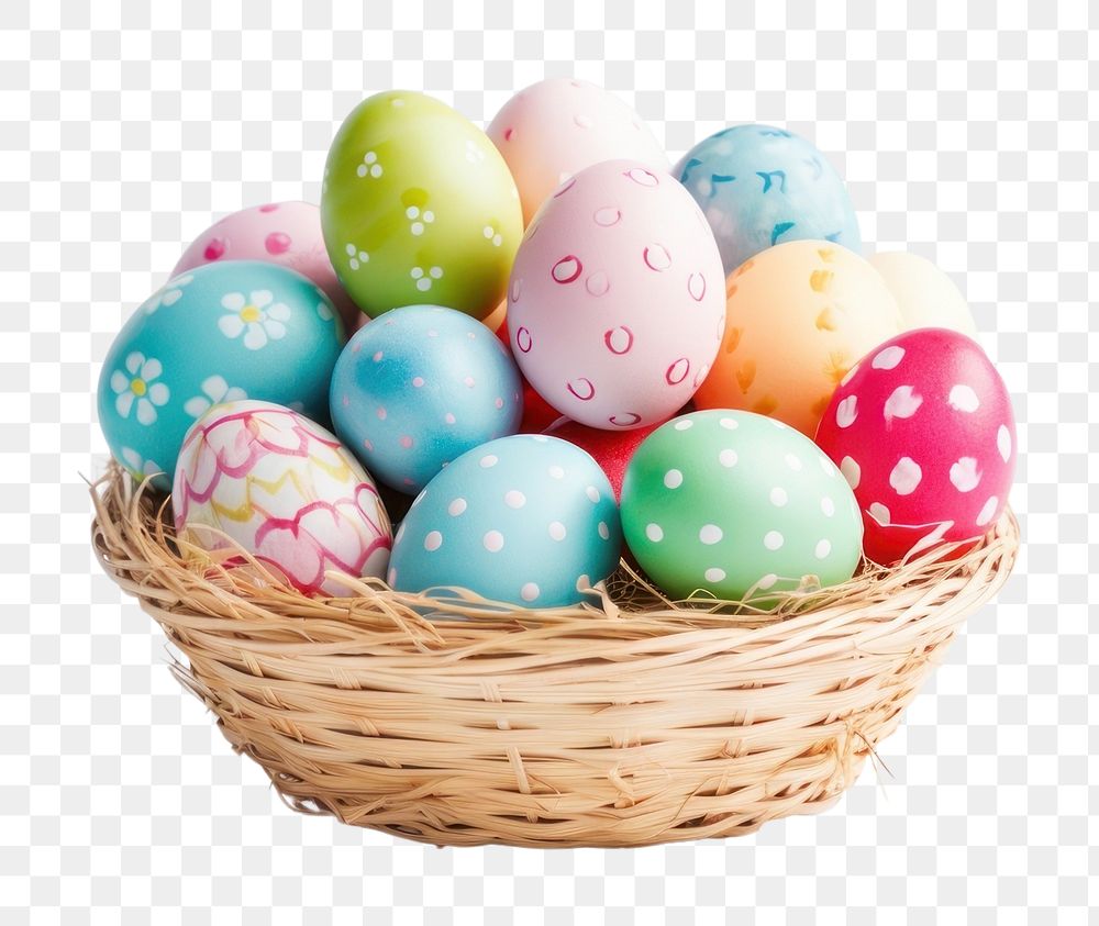 PNG Easter egg basket easter. 