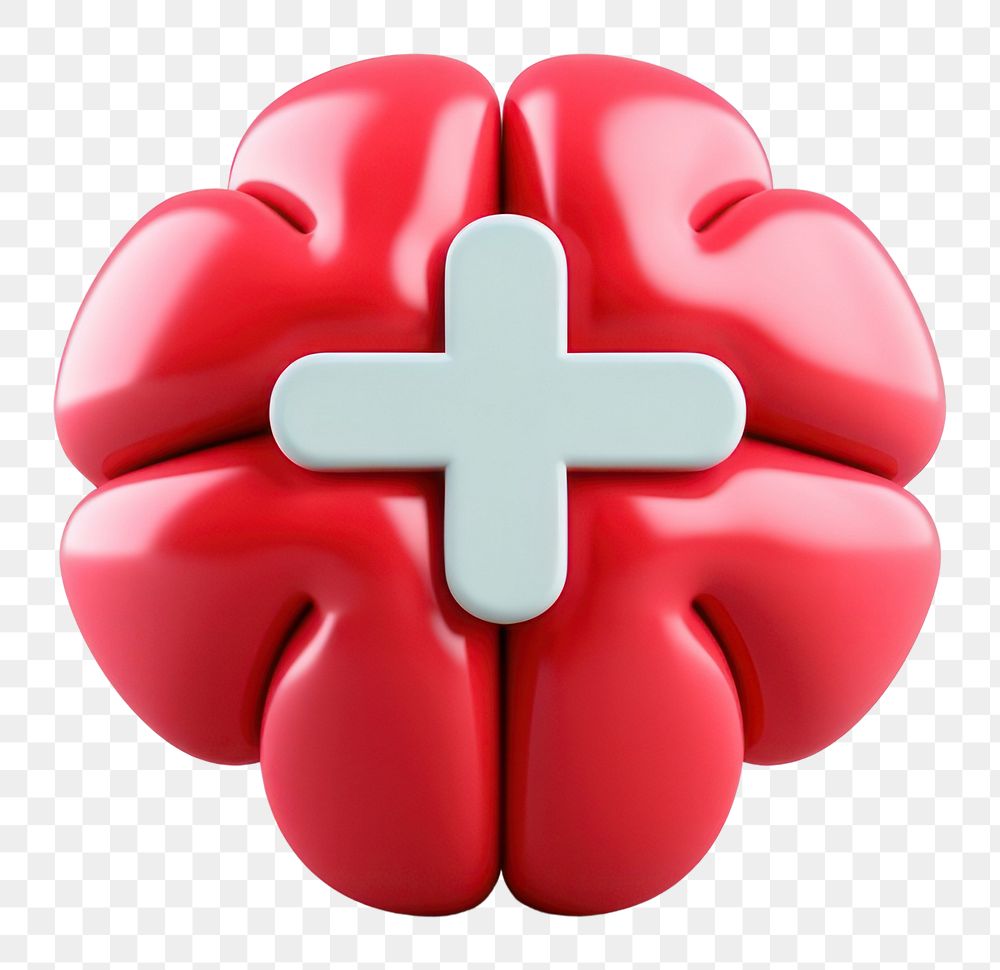 PNG  Brain symbol medicine medical. AI generated Image by rawpixel.