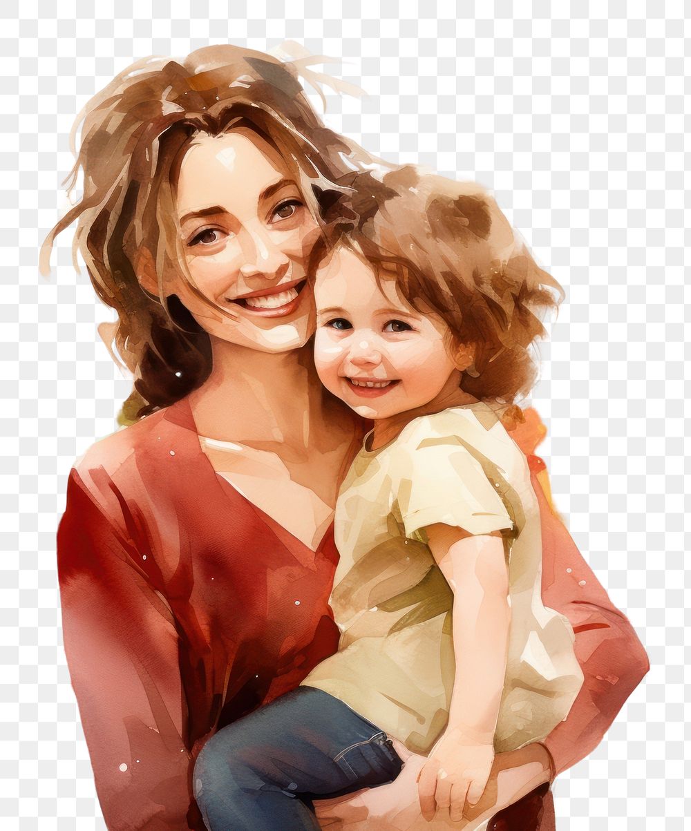 PNG Mother portrait smiling adult. AI generated Image by rawpixel.