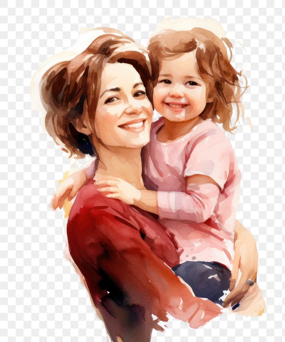 PNG Mother portrait smiling happy. AI generated Image by rawpixel.