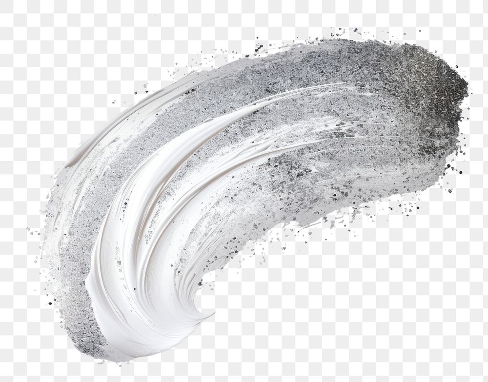 PNG  Glitter texture white brushstroke powder white background splattered. AI generated Image by rawpixel.