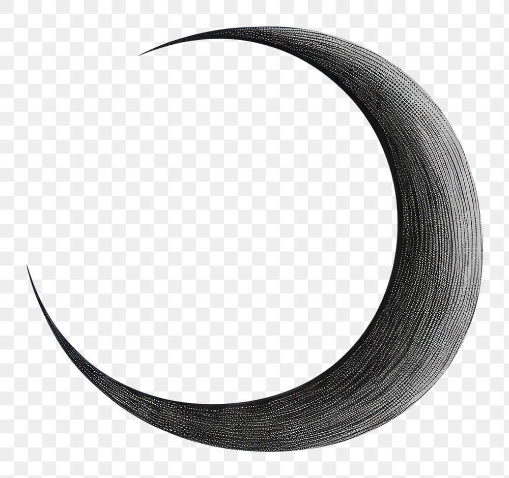 PNG  Crescent moon astronomy night white background. AI generated Image by rawpixel.