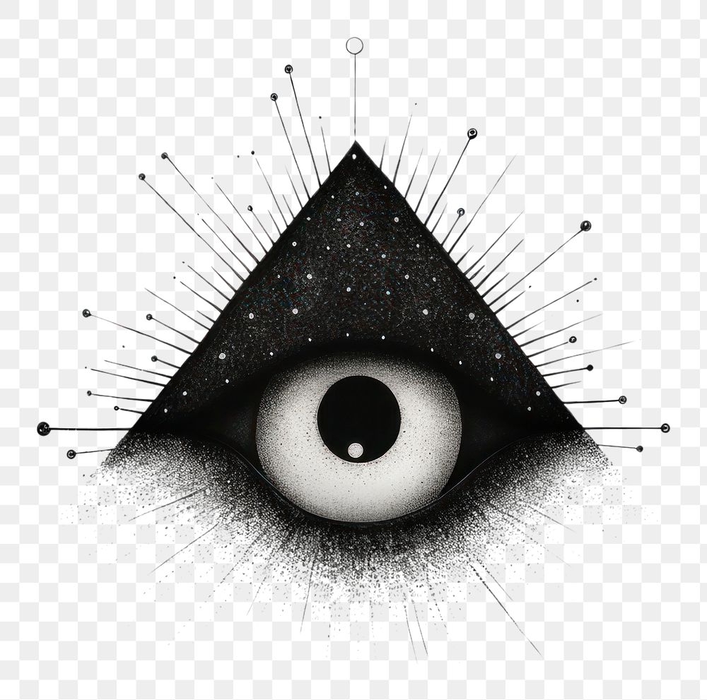 PNG  Third eye drawing sketch line. AI generated Image by rawpixel.