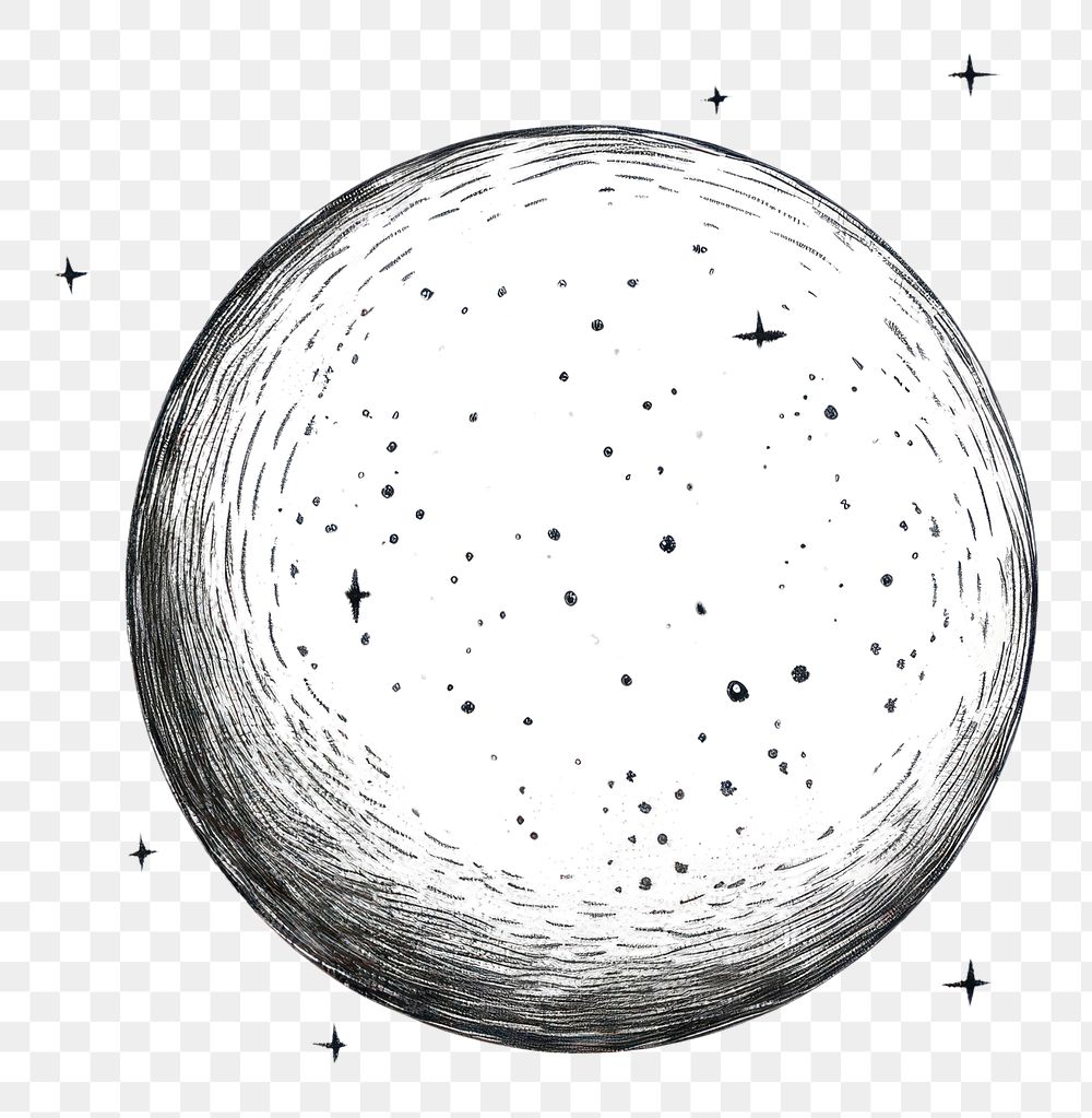PNG  Fullmoon sphere white background transportation. AI generated Image by rawpixel.