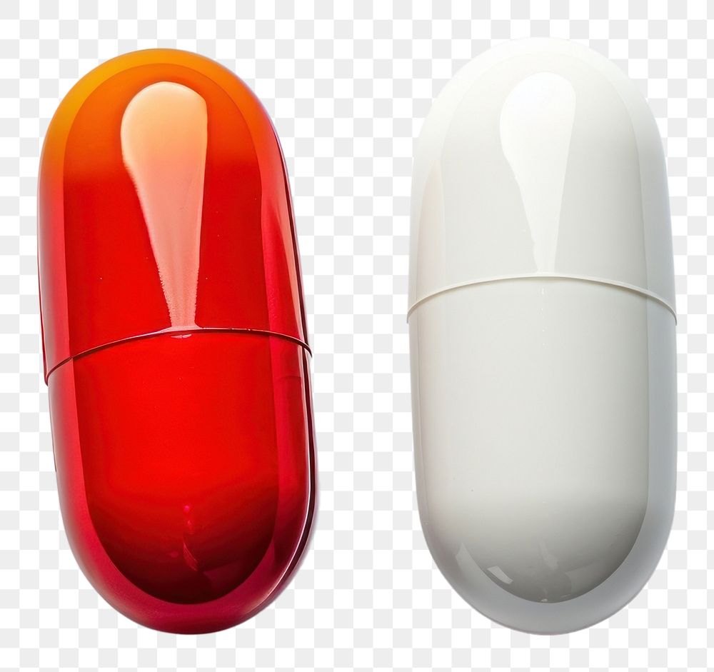 PNG  Two Pills capsule pill white. AI generated Image by rawpixel.