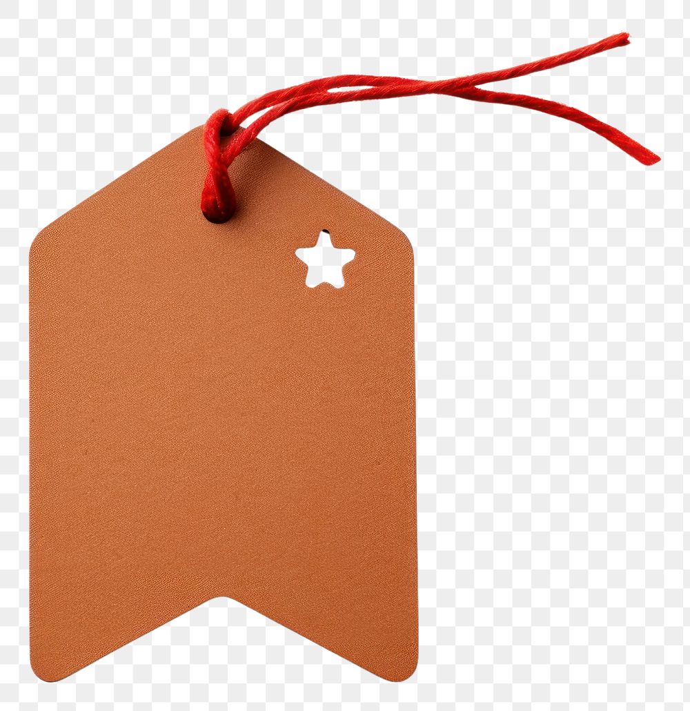 PNG  Gift tag gingerbread decoration christmas. AI generated Image by rawpixel.