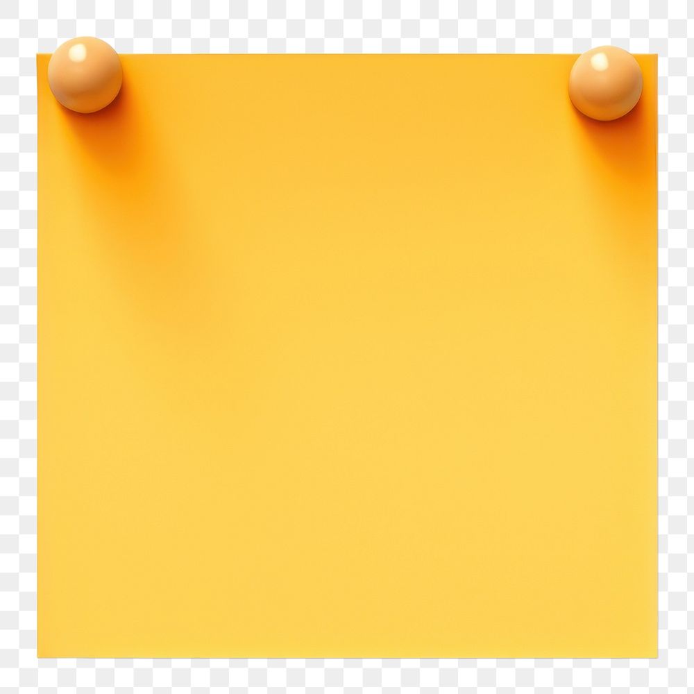 PNG  Blank sticky post it note with thumbtack text white background simplicity. AI generated Image by rawpixel.