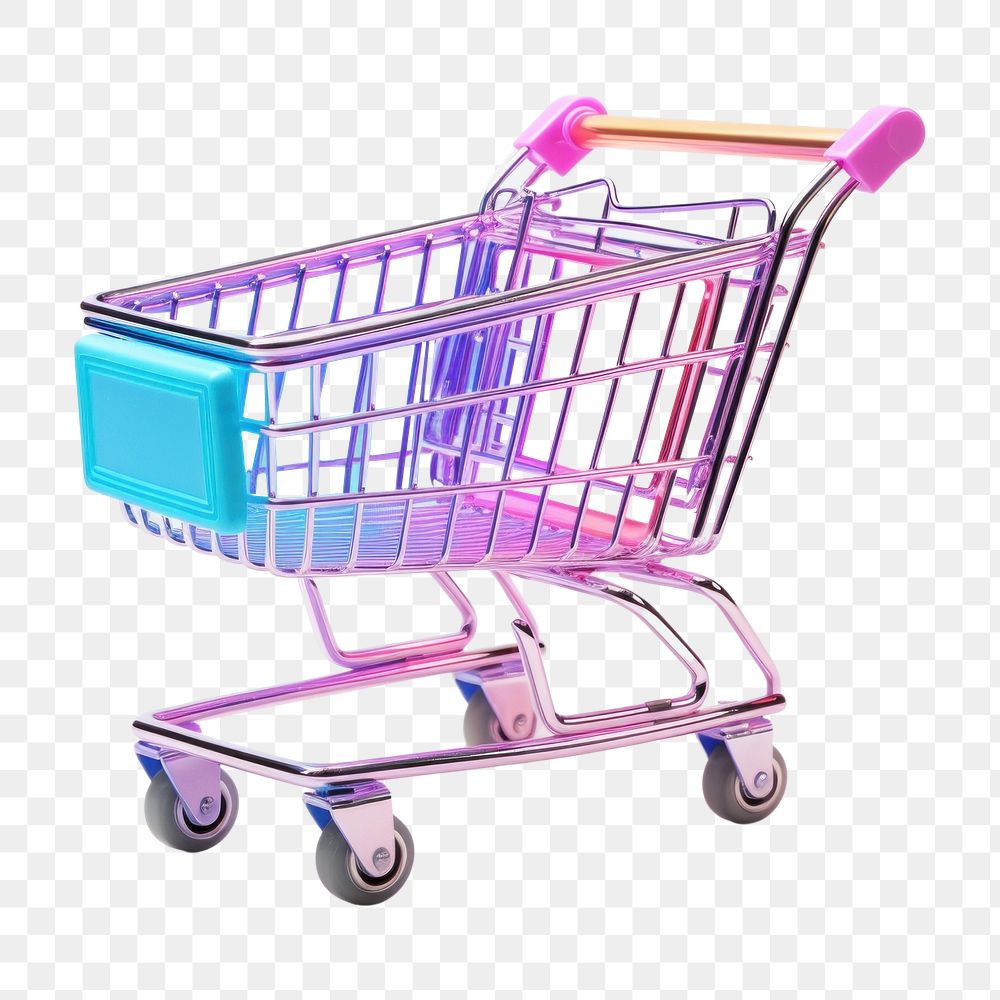 PNG Trolley white background consumerism supermarket. AI generated Image by rawpixel.