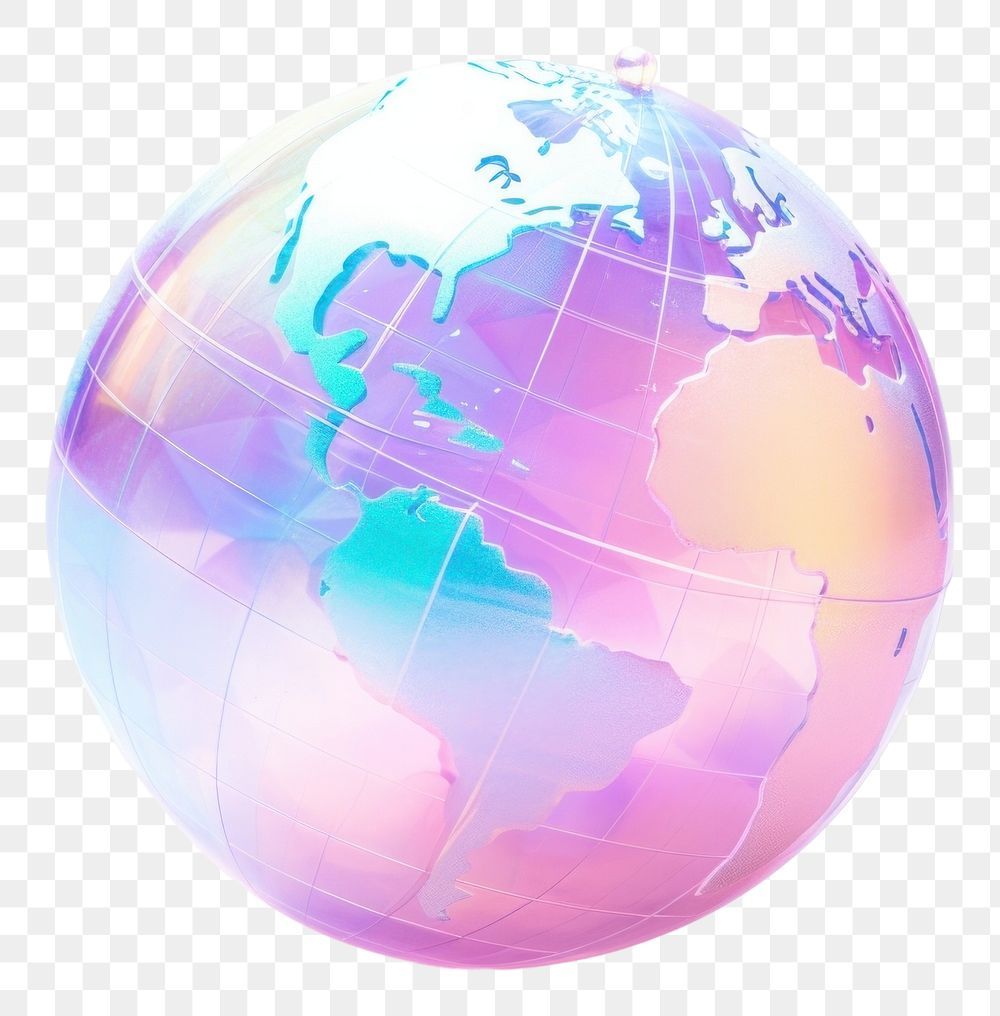 PNG World sphere planet globe. 