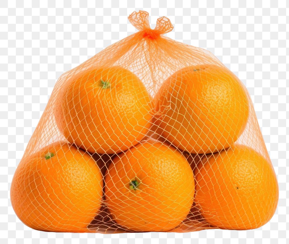 PNG Oranges in plastic mesh sacks grapefruit plant food. AI generated Image by rawpixel.
