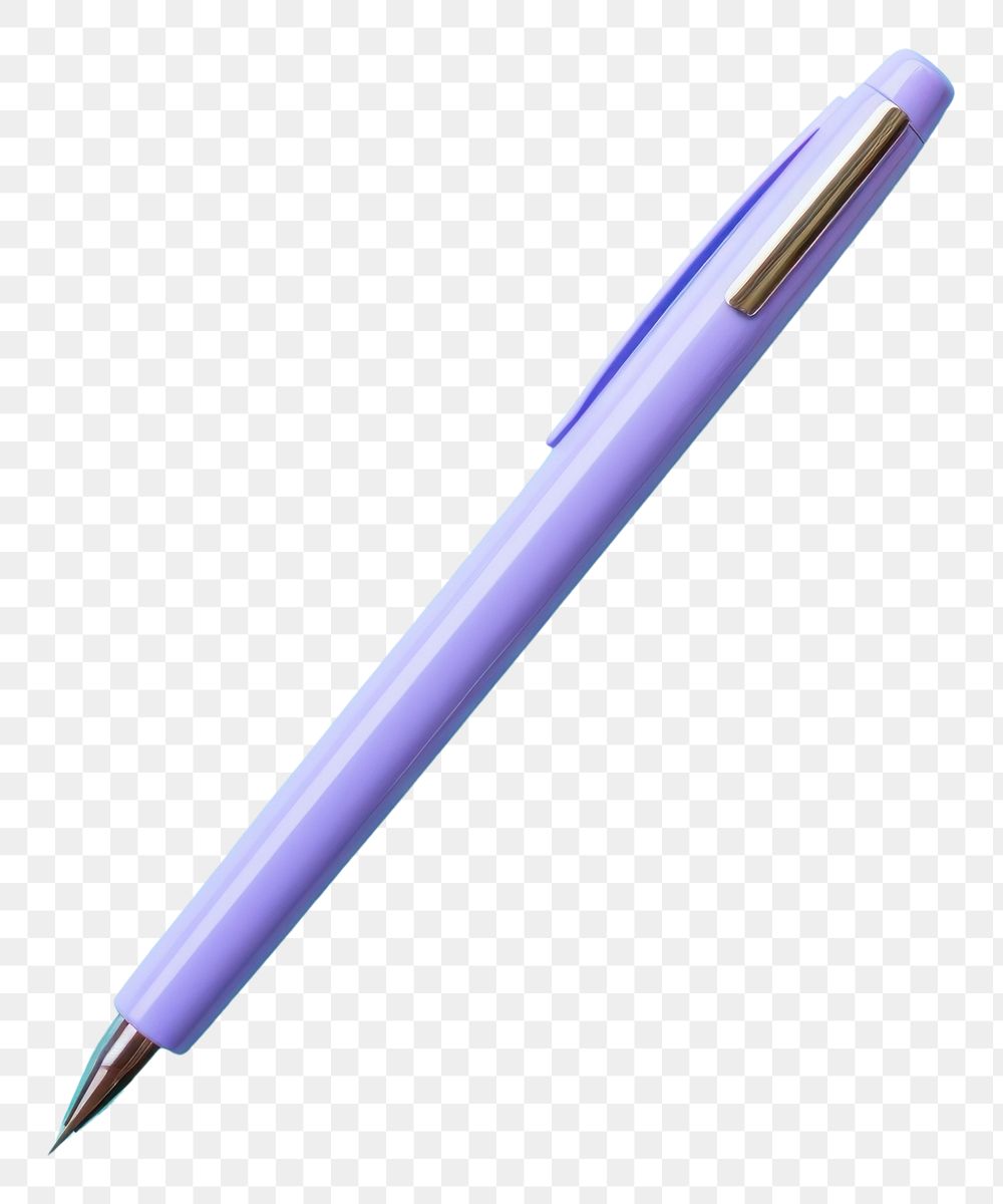 PNG  Ballpoint pen pencil purple paper. AI generated Image by rawpixel.