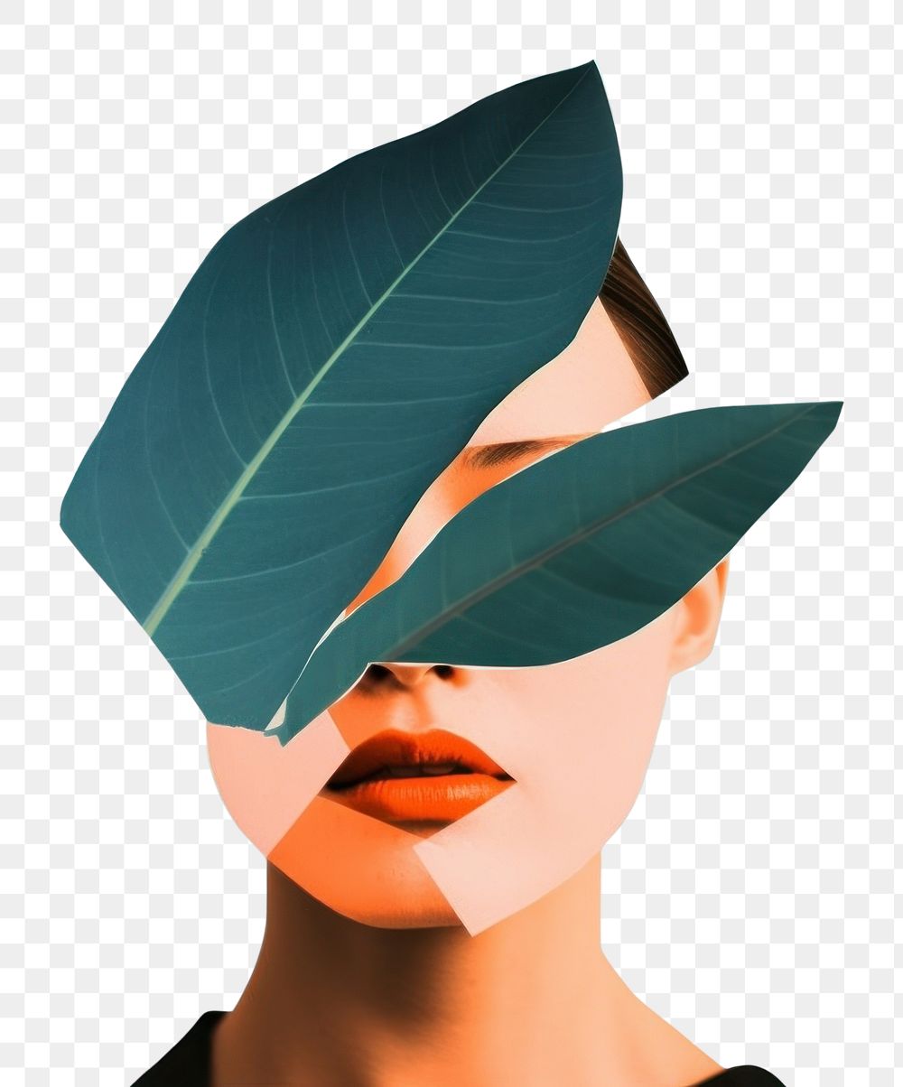 PNG Tropical leaves portrait adult plant. AI generated Image by rawpixel.