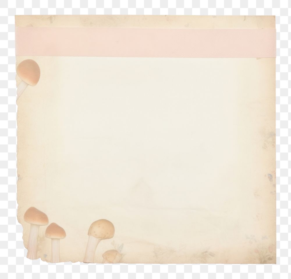 PNG Mushroom backgrounds old white background. AI generated Image by rawpixel.