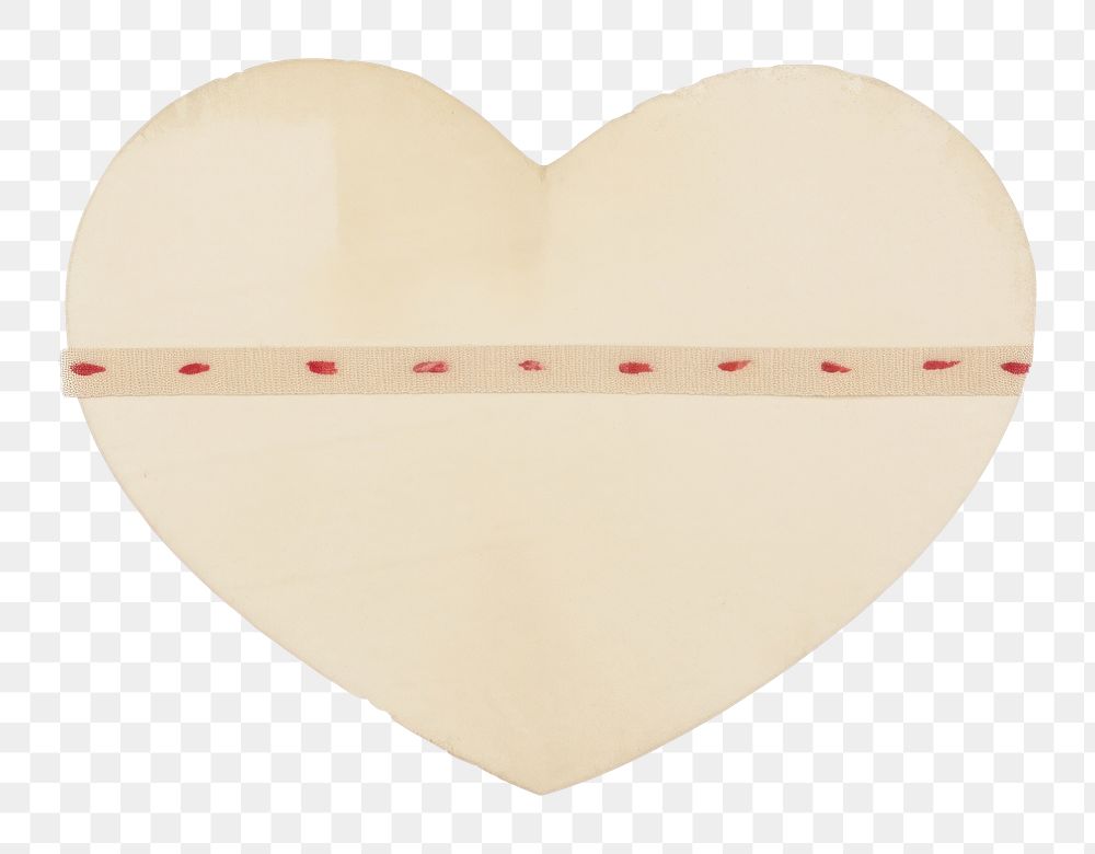 PNG A heart white background rectangle textile. 