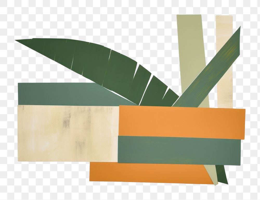 PNG Tropical leaves painting art creativity. AI generated Image by rawpixel.