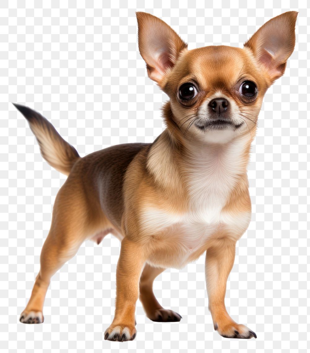 PNG Chihuahua dog full body chihuahua mammal animal. AI generated Image by rawpixel.