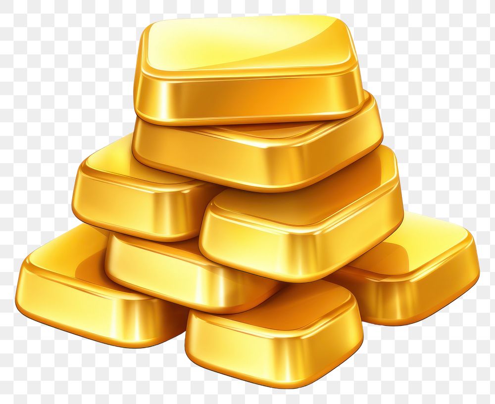 PNG Gold ingots white background investment currency. AI generated Image by rawpixel.