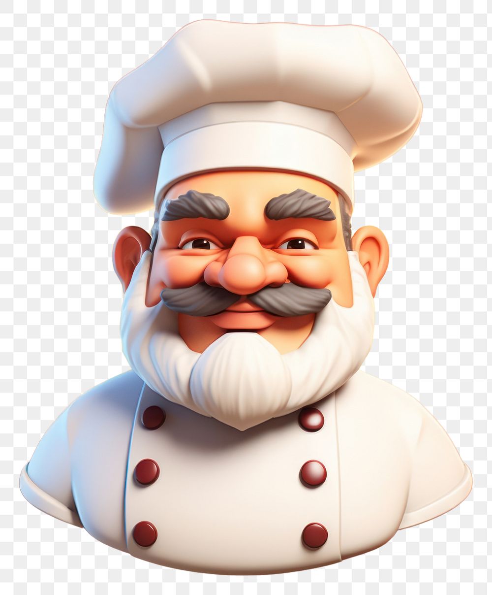 PNG Chef cartoon celebration porcelain. AI generated Image by rawpixel.