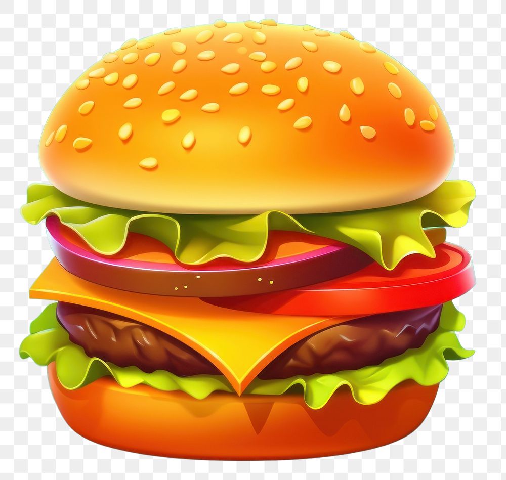 PNG Hamburger food vegetable freshness. AI generated Image by rawpixel.