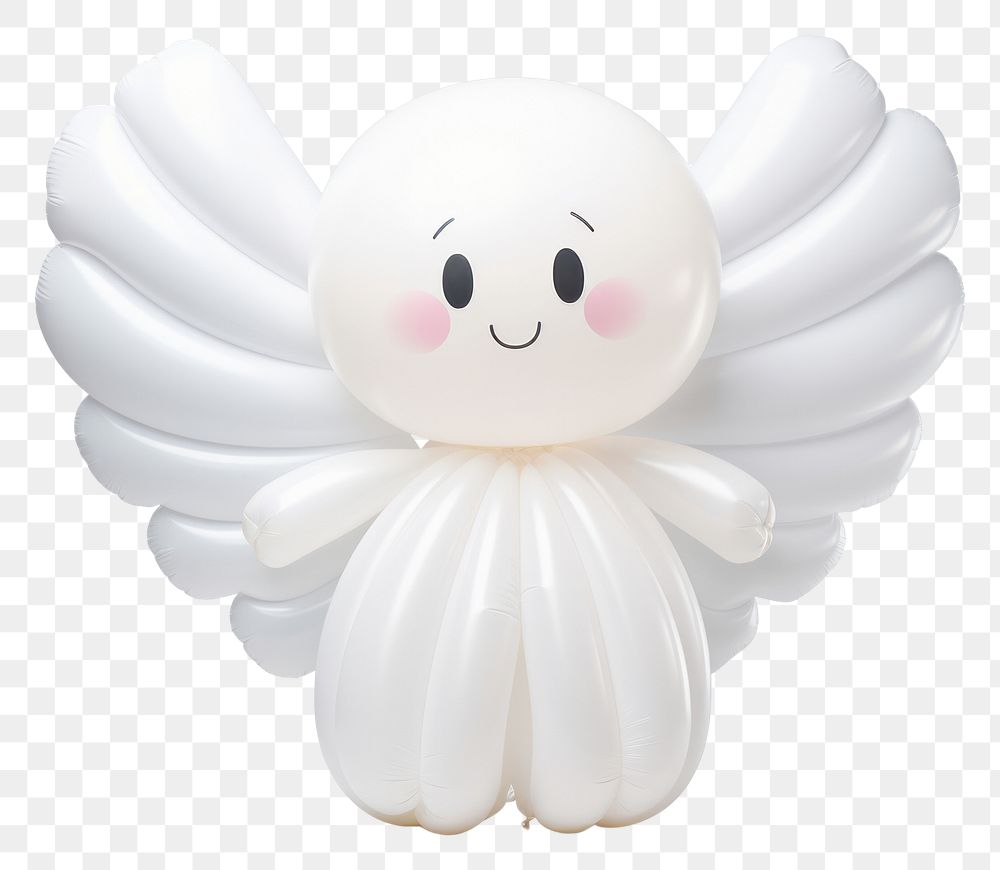 PNG Angel white white background anthropomorphic. AI generated Image by rawpixel.