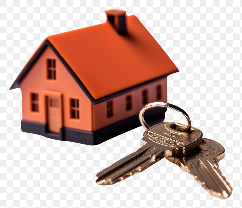 PNG  Car and key architecture building keychain. AI generated Image by rawpixel.