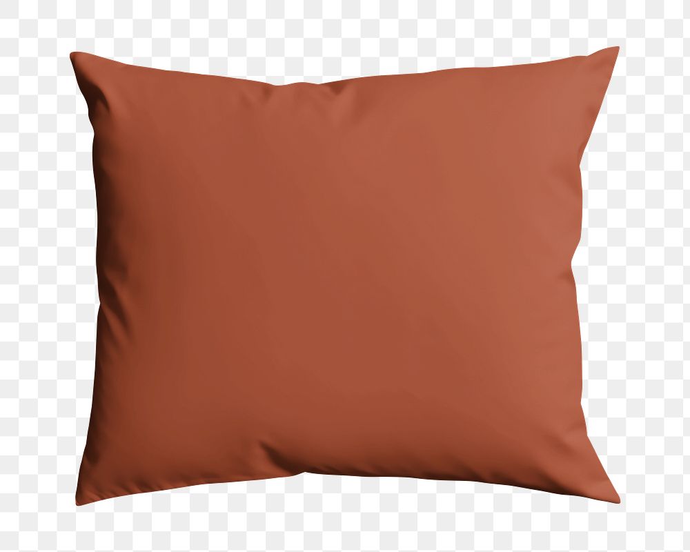 Pillow cushion cover png, transparent background