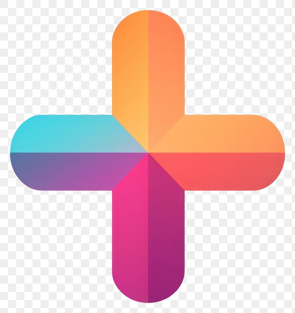 PNG  Cross symbol shape white background. AI generated Image by rawpixel.