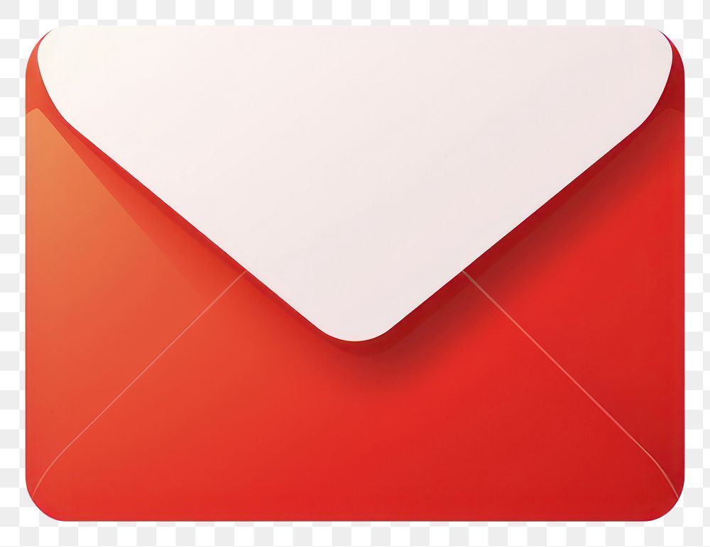 PNG  Mail envelope shape white background. AI generated Image by rawpixel.