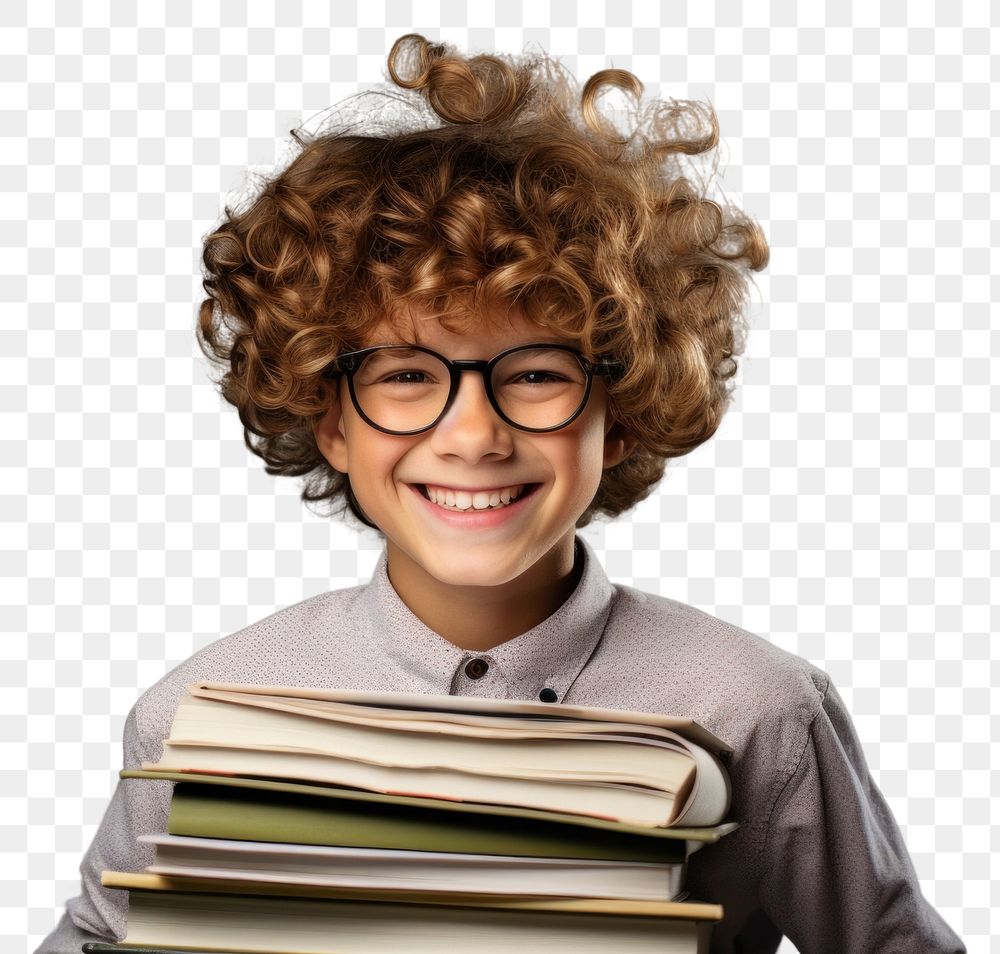 PNG Latinix boy glasses portrait student. AI generated Image by rawpixel.