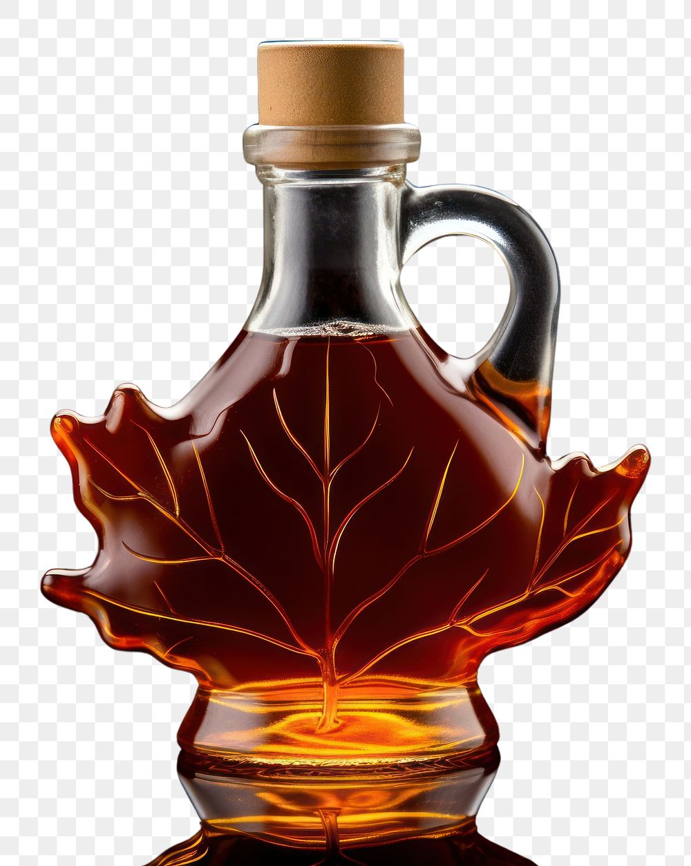 PNG Canadian maple syrup perfume bottle refreshment. AI generated Image by rawpixel.