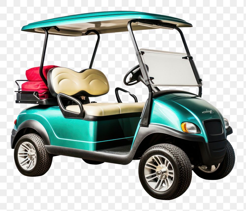 PNG Golf car vehicle wheel grass. AI generated Image by rawpixel.