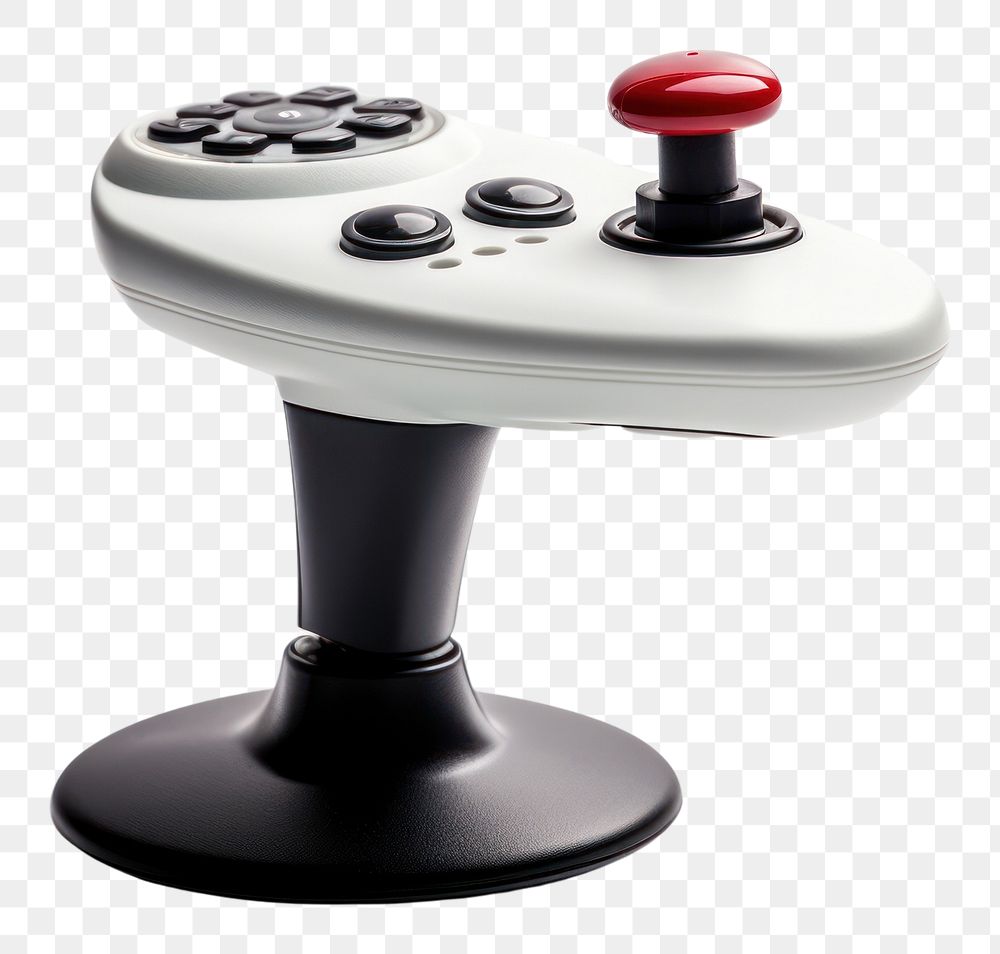 PNG Joystick white background electronics technology. AI generated Image by rawpixel.