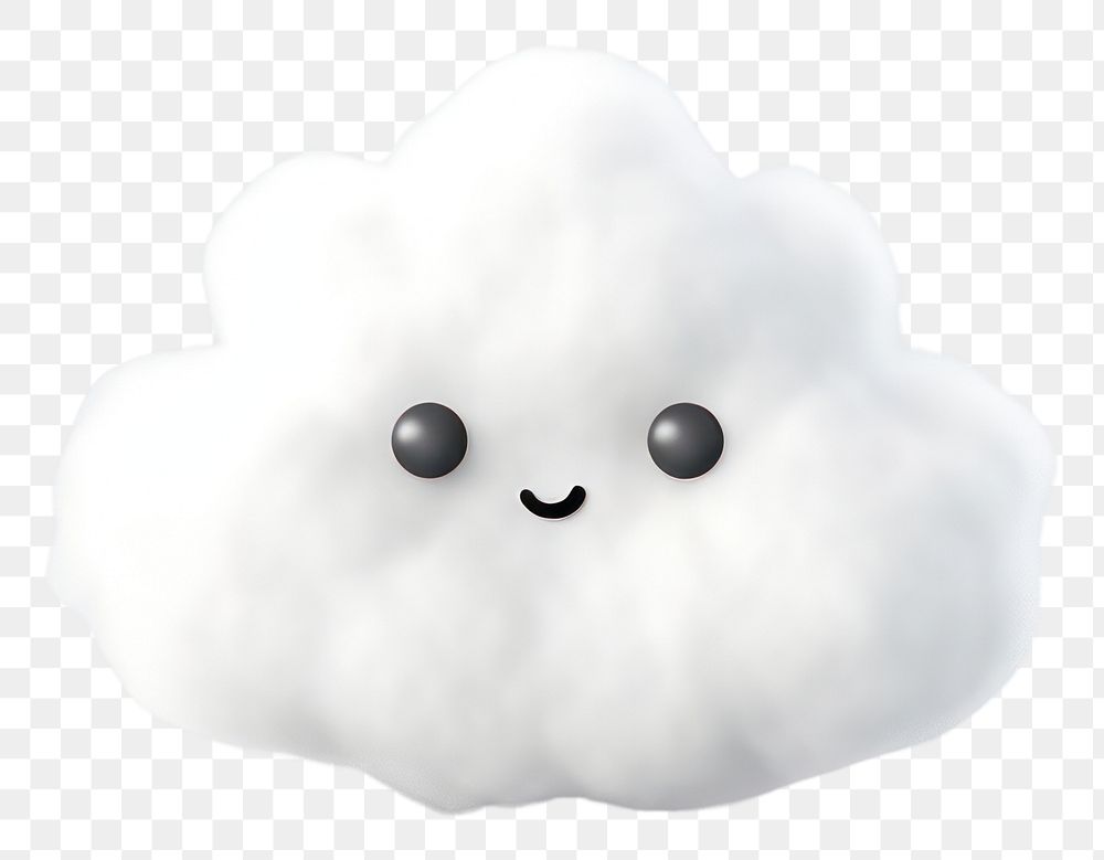 PNG Cloud white toy cloudscape. AI generated Image by rawpixel.