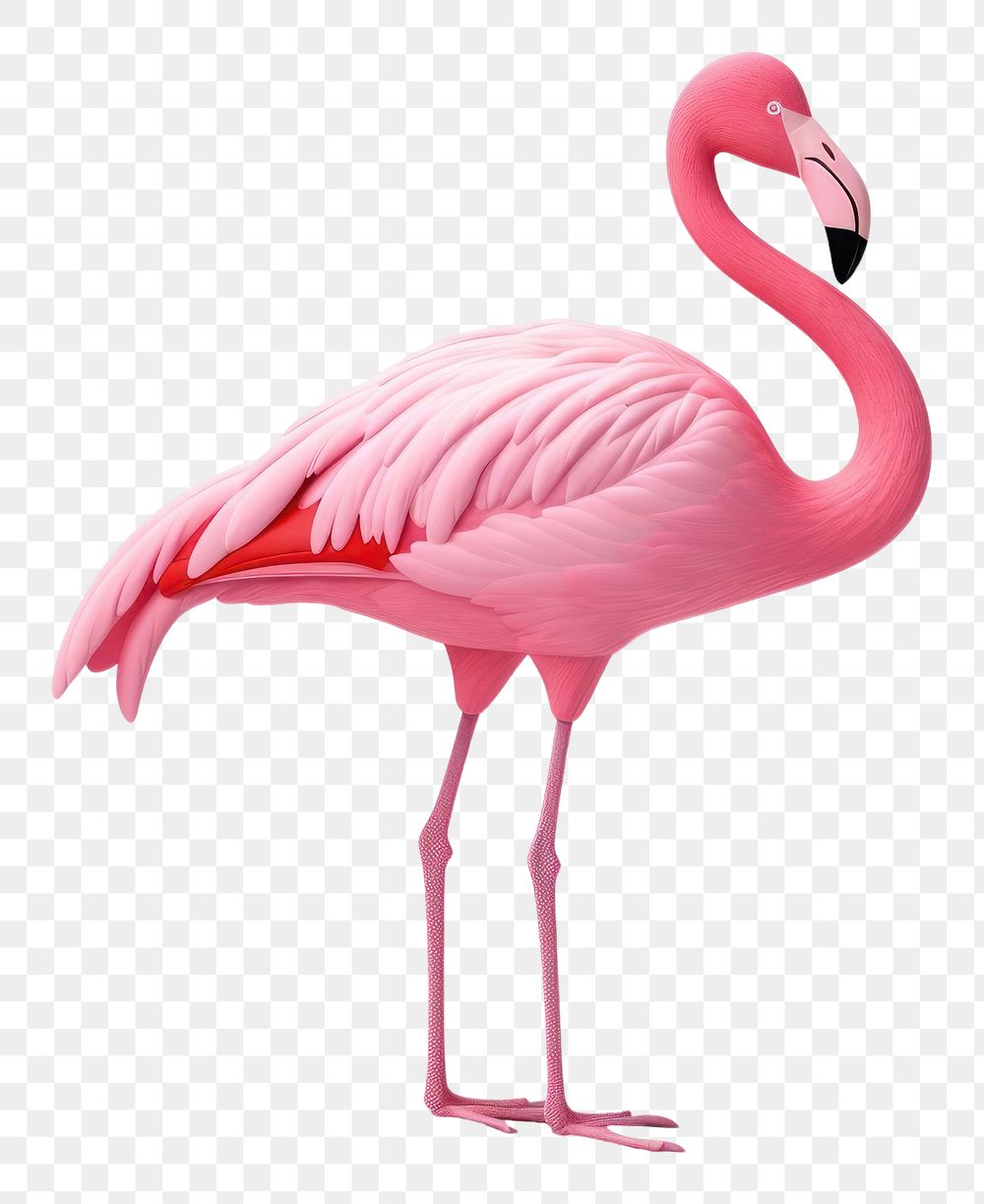 PNG Flamingo animal bird spoonbill. AI generated Image by rawpixel.