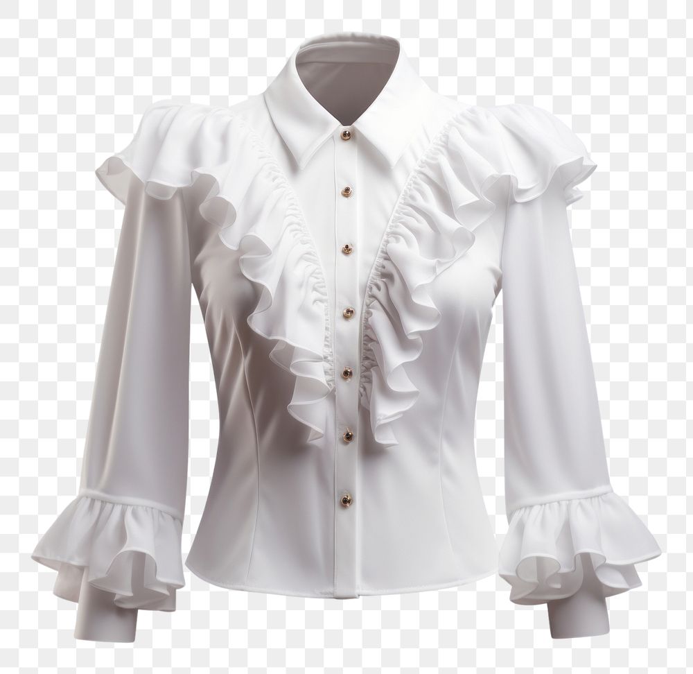 PNG Blouse shirt white coathanger. AI generated Image by rawpixel.
