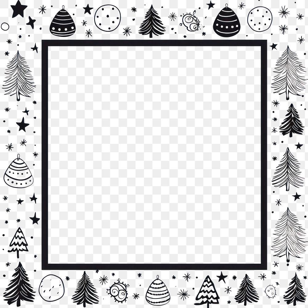 PNG  Christmas backgrounds paper frame. AI generated Image by rawpixel.