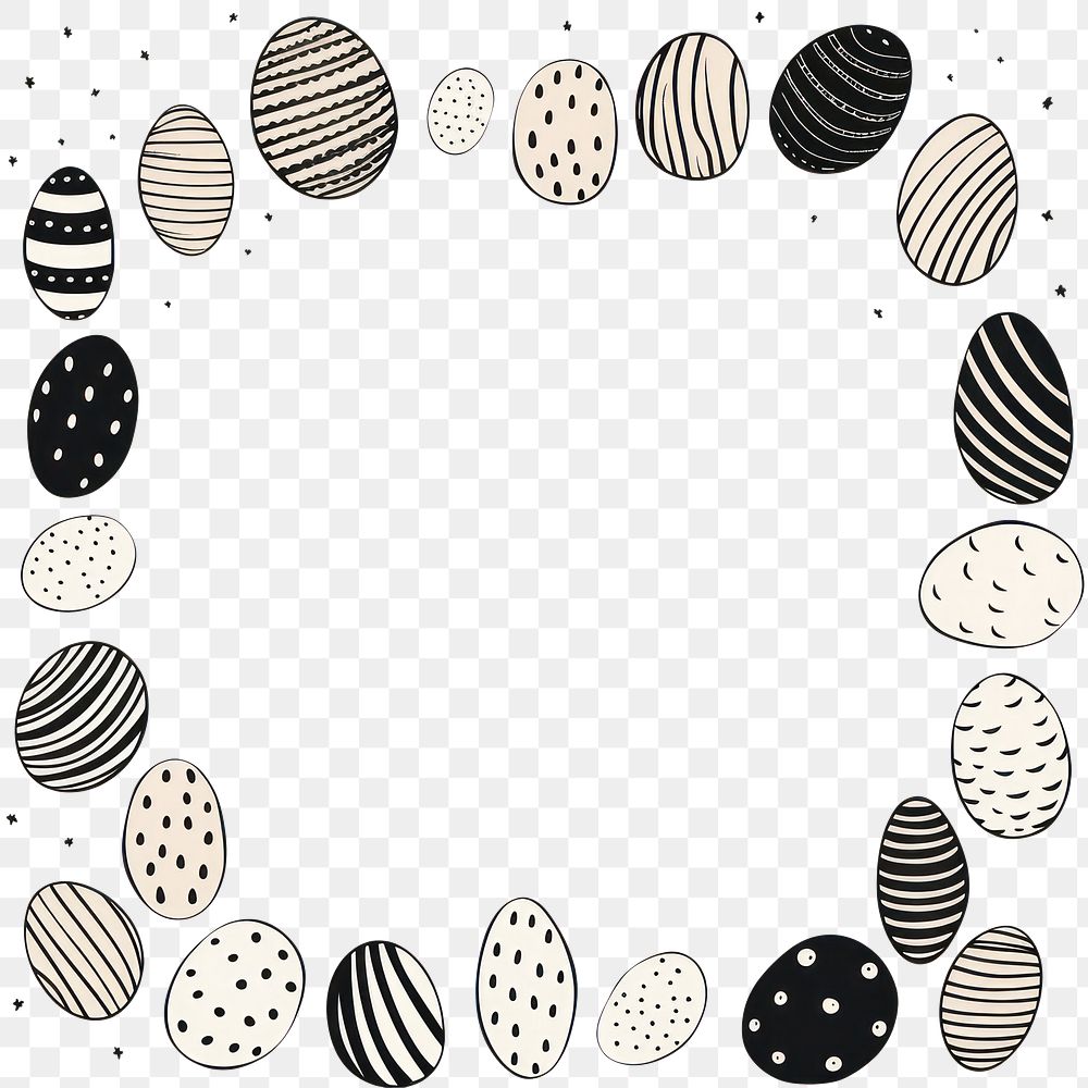 PNG Easter eggs backgrounds pattern line. AI generated Image by rawpixel.