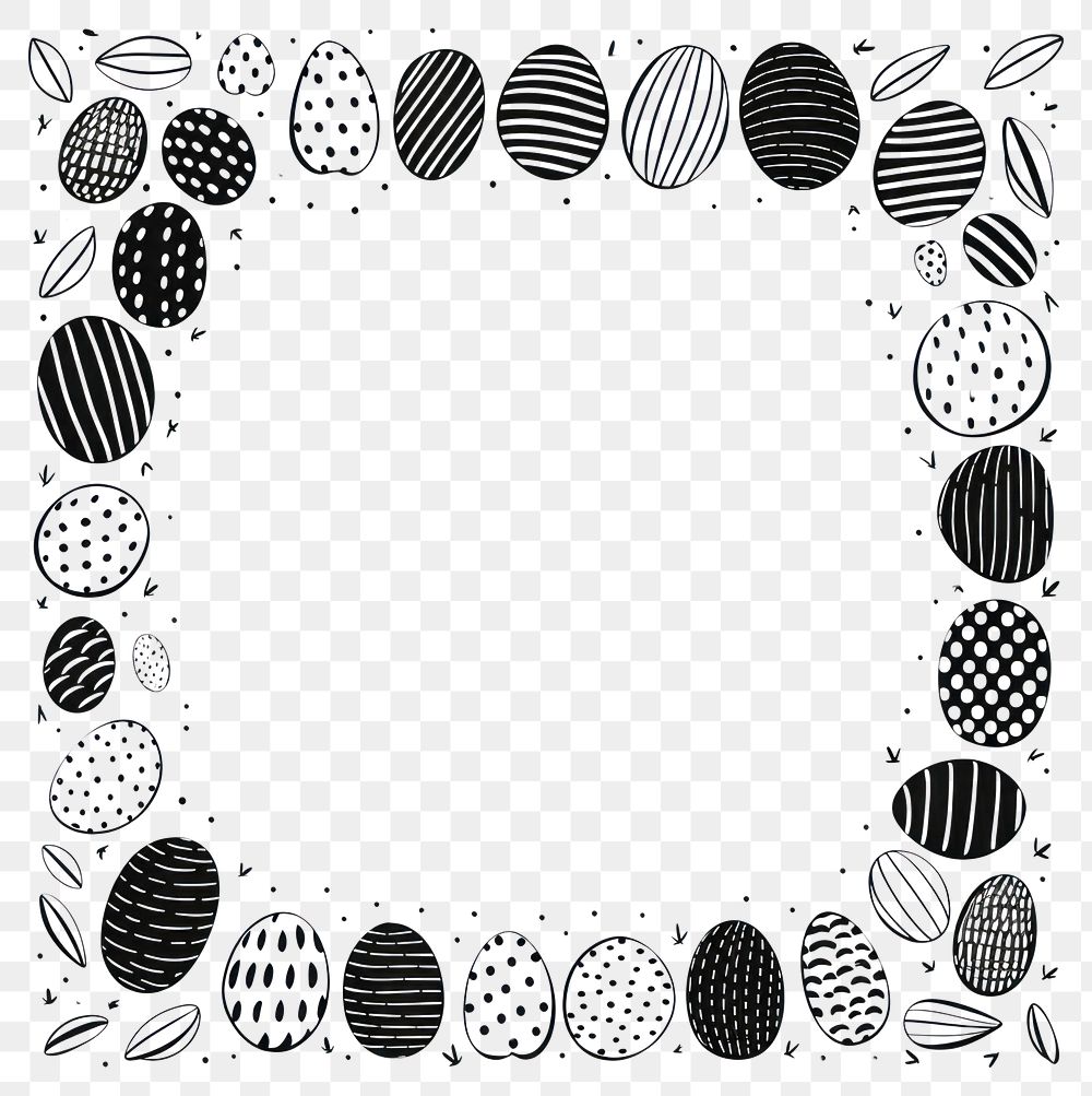 PNG  Easter eggs backgrounds pattern drawing. AI generated Image by rawpixel.