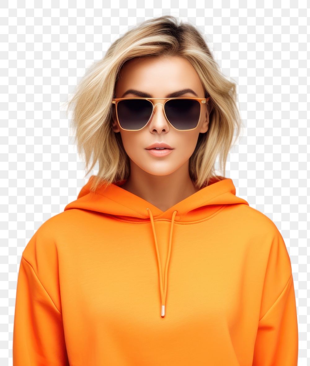 PNG  Fashionable sunglasses sweatshirt fashion. AI generated Image by rawpixel.