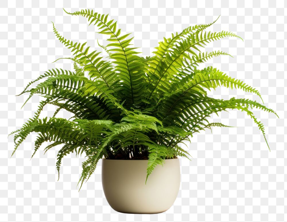 PNG Boston fern plant leaf houseplant. AI generated Image by rawpixel.