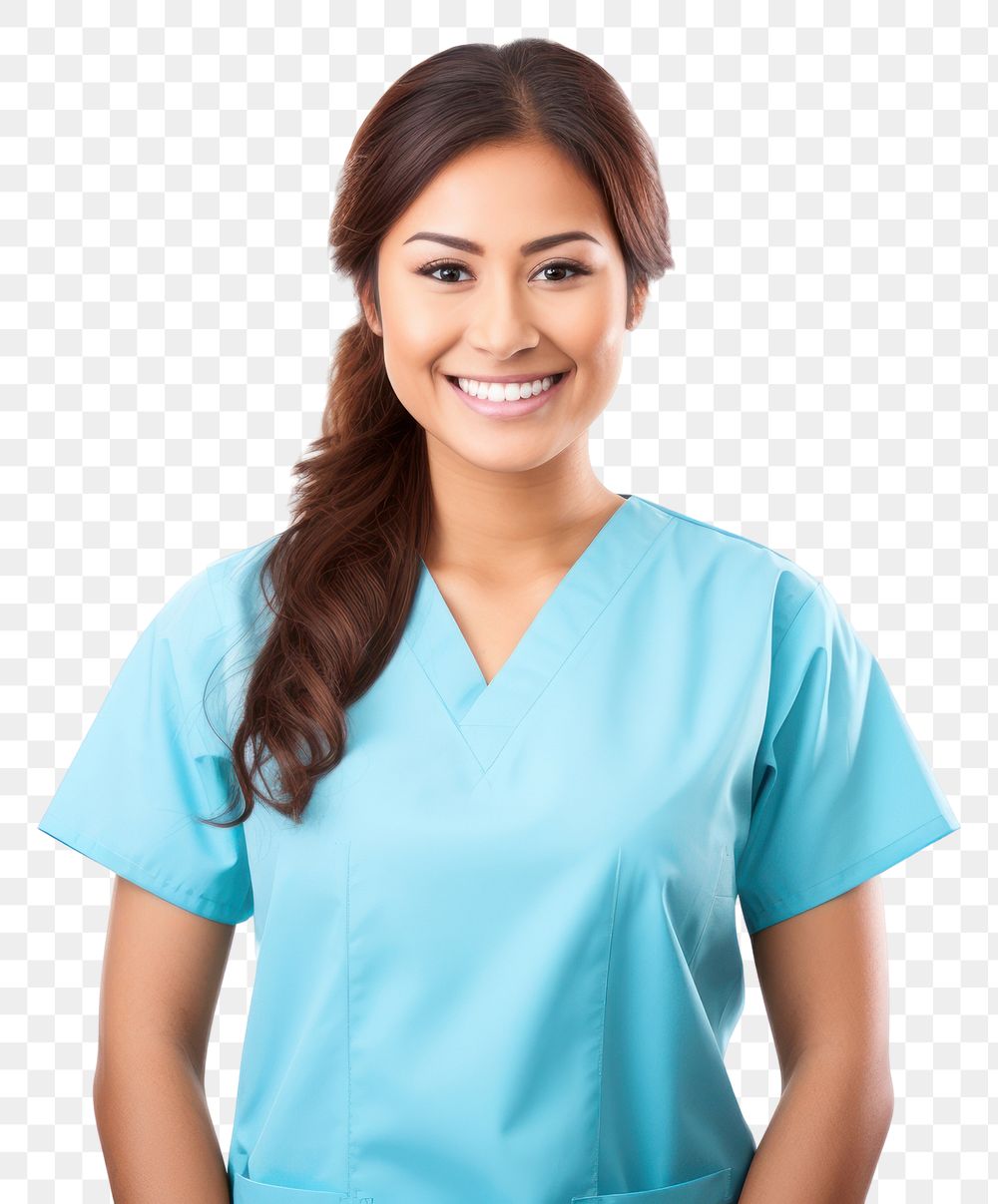 PNG  Nurse t-shirt female adult. AI generated Image by rawpixel.
