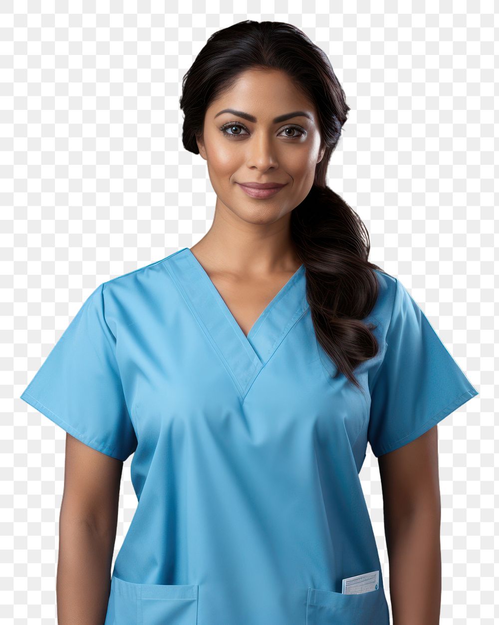 PNG  Female nurse adult stethoscope physician. AI generated Image by rawpixel.