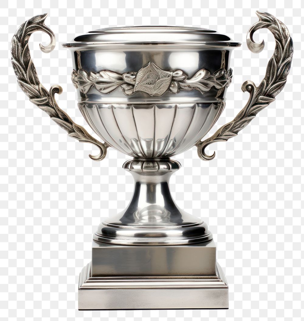 PNG Trophy trophy award white background. AI generated Image by rawpixel.