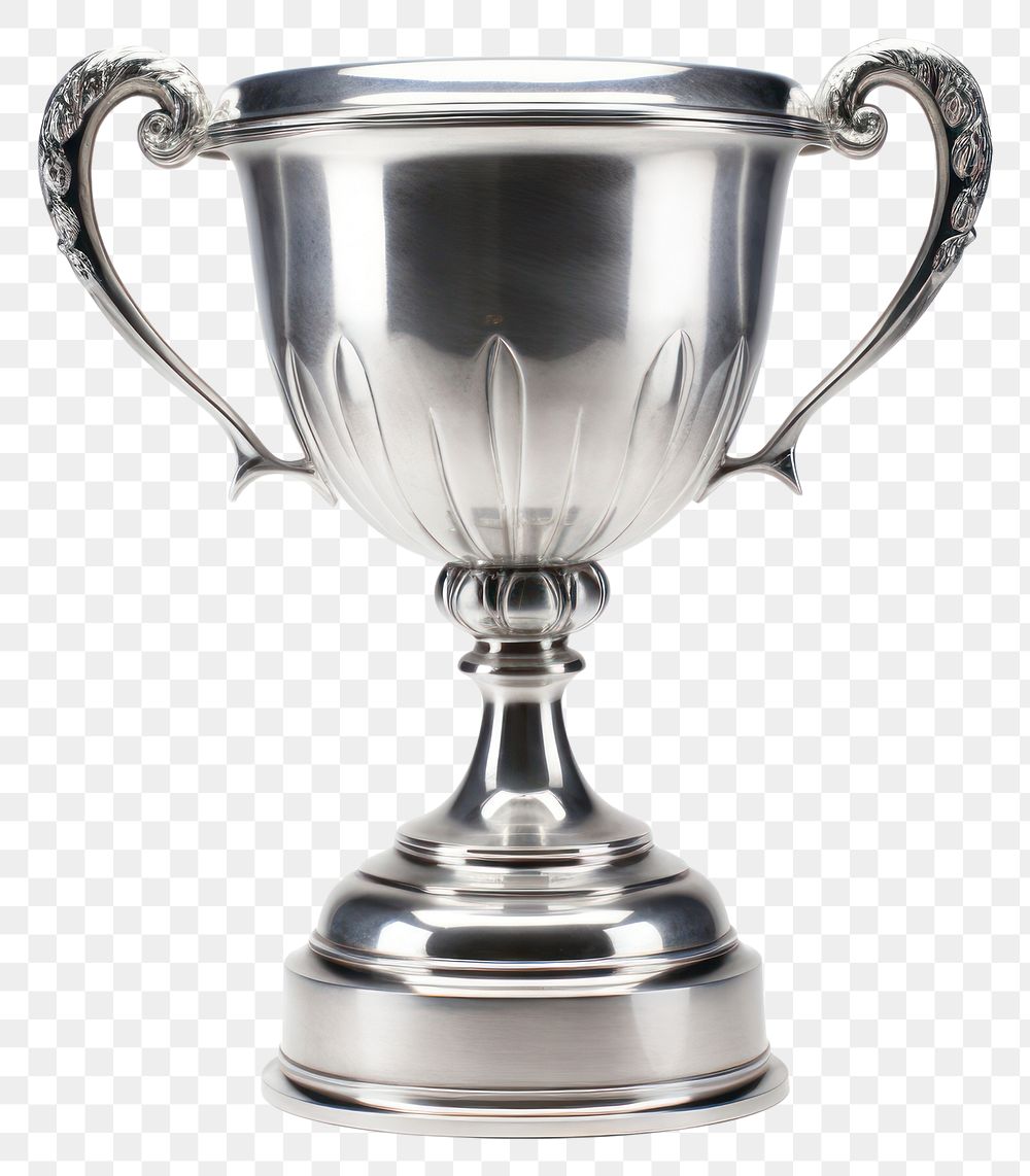 PNG Trophy trophy white background achievement. AI generated Image by rawpixel.