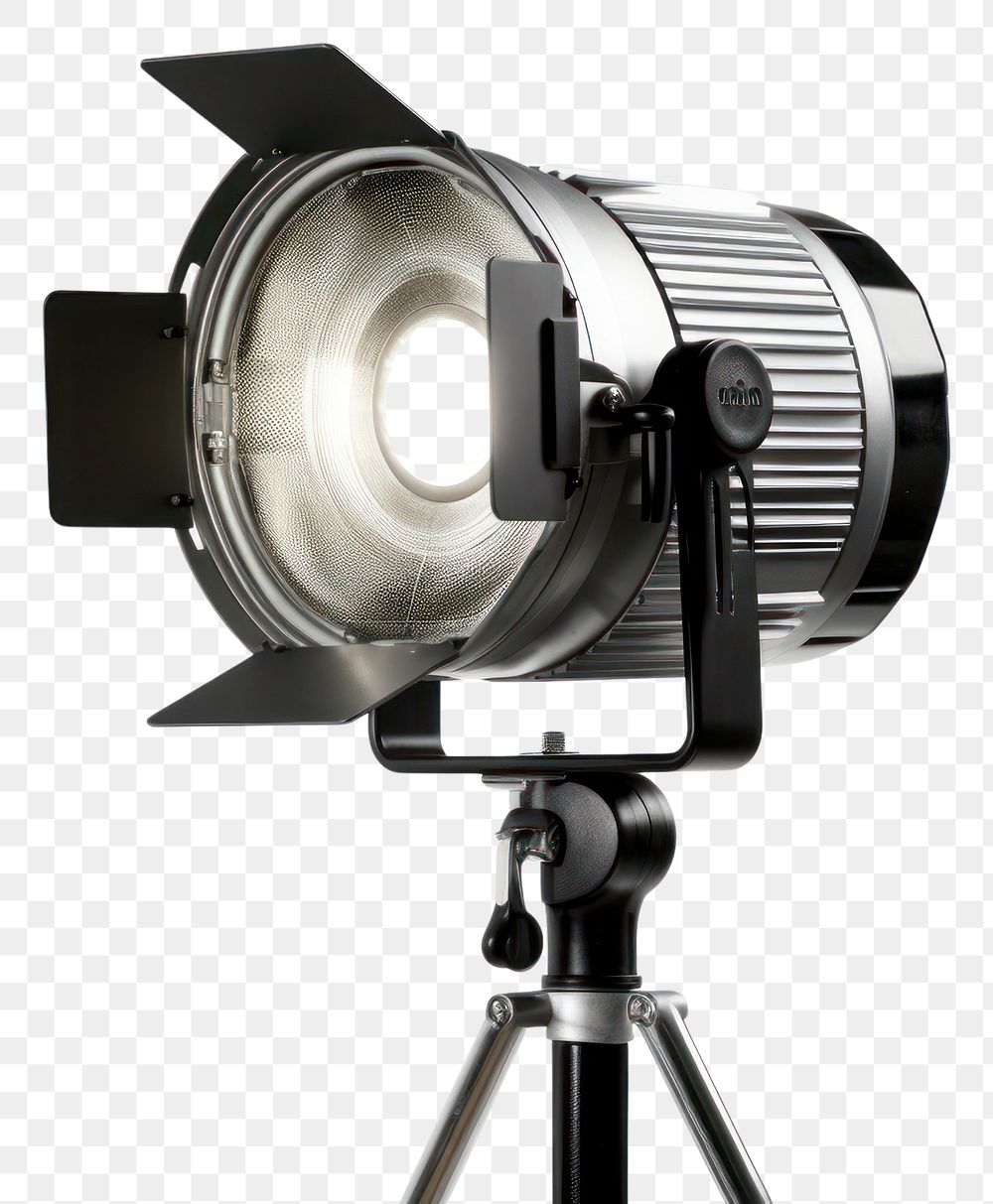 PNG Studio light lighting camera tripod. AI generated Image by rawpixel.