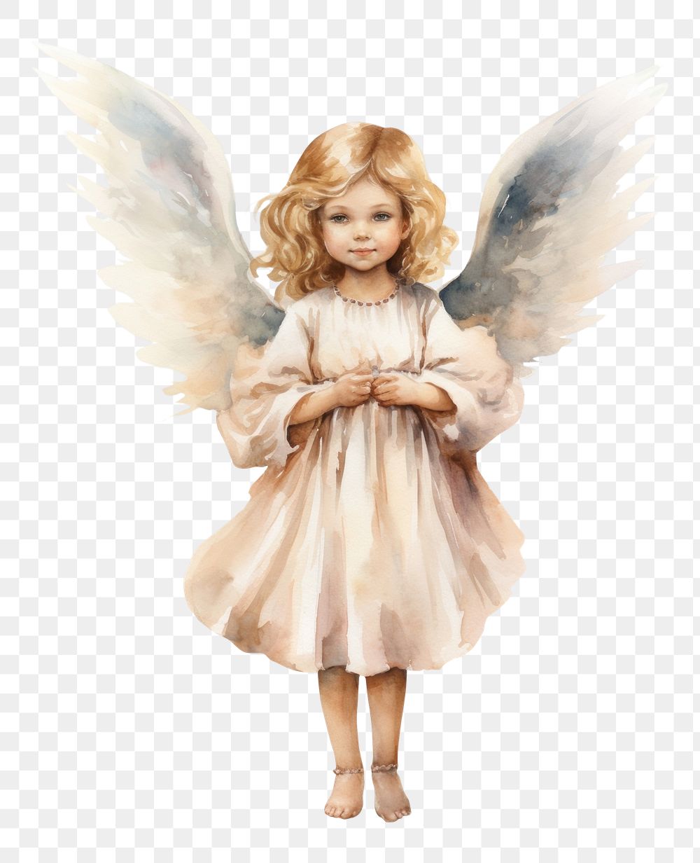 PNG Fairy angel child representation. AI generated Image by rawpixel.