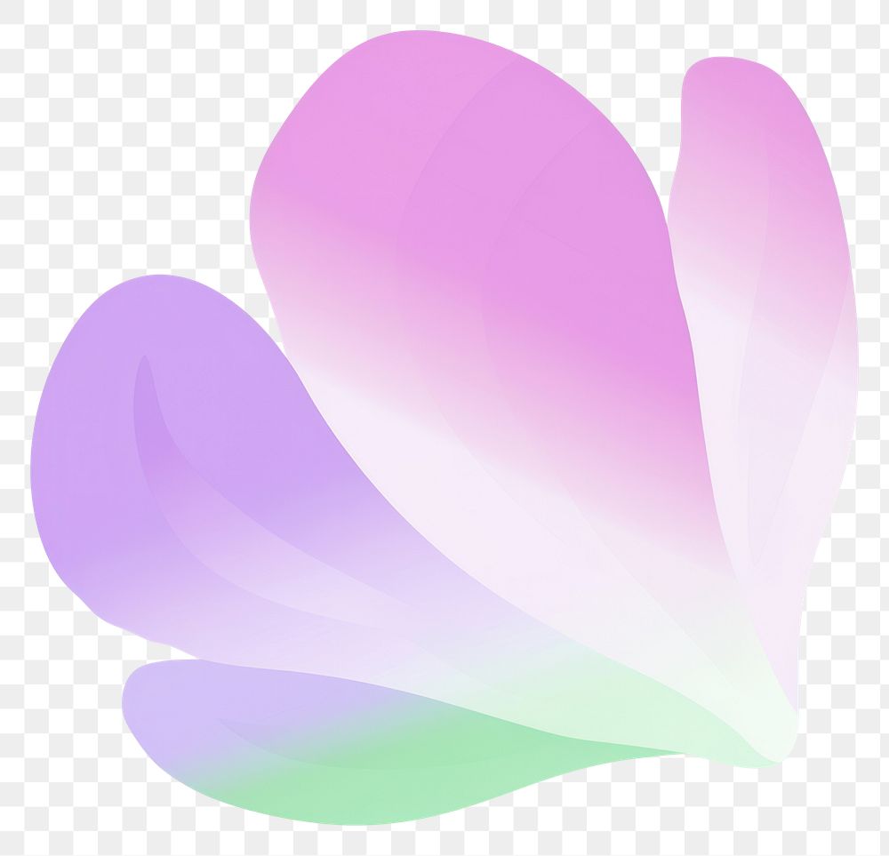 PNG Leaf abstract flower petal. AI generated Image by rawpixel.